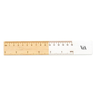 V&A bamboo ruler
